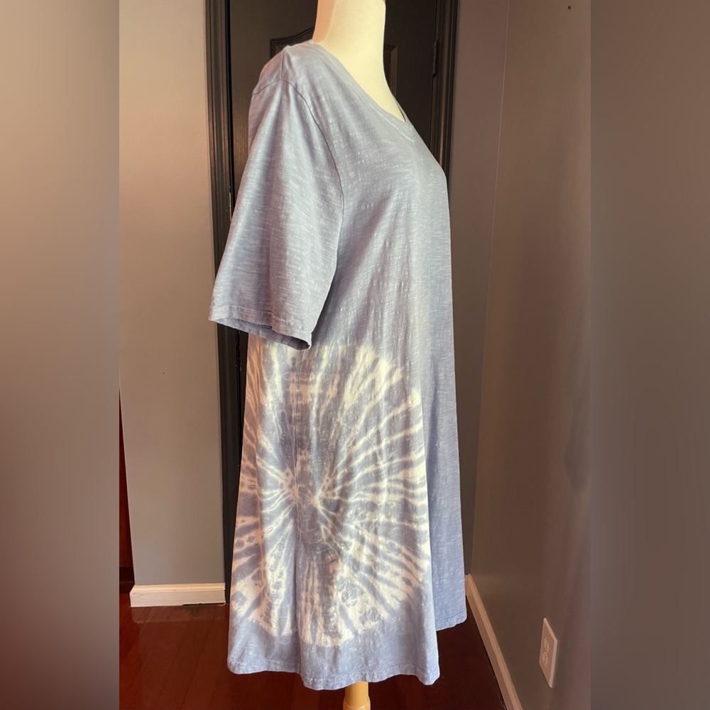 Fresh Produce Tie Dye Cotton Dress with Pockets - Picture 2 of 11